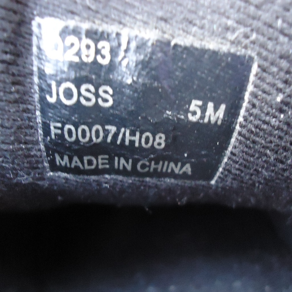 SIZE 5 M. COACH Joss ladies suede & canvas sneakers shoes. - Picture 7 of 8